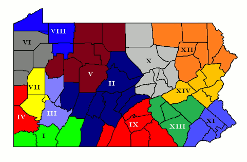 PJW Area Map